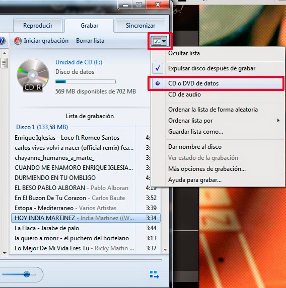Grabar un CD en MP3 con WINDOWS AYTUTO Blog