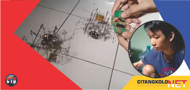 JENIUS ! Meskipun hanya Tamatan SLB Tapi bisa Menciptakan Robot JENIUS ! Meskipun hanya Tamatan SLB Tapi bisa Menciptakan Robot