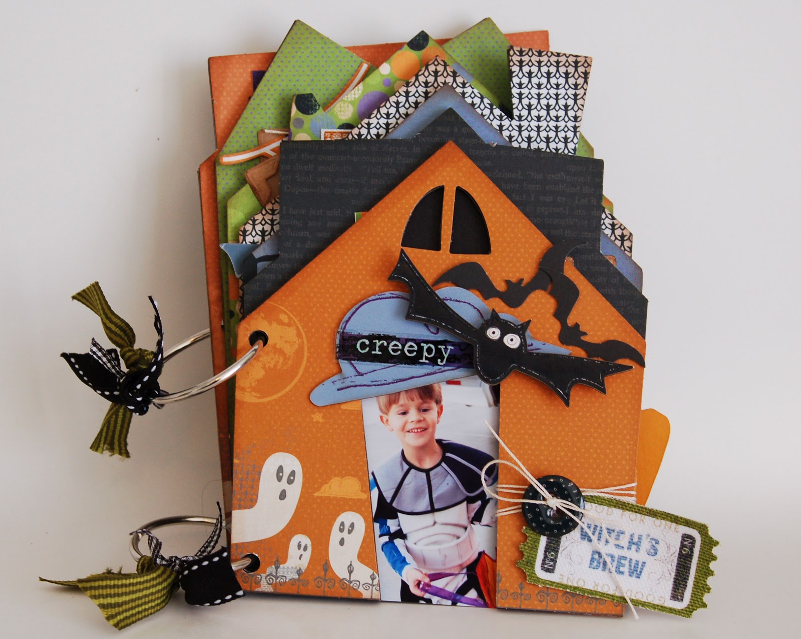 How to Create Halloween Mini Albums Jen Gallacher