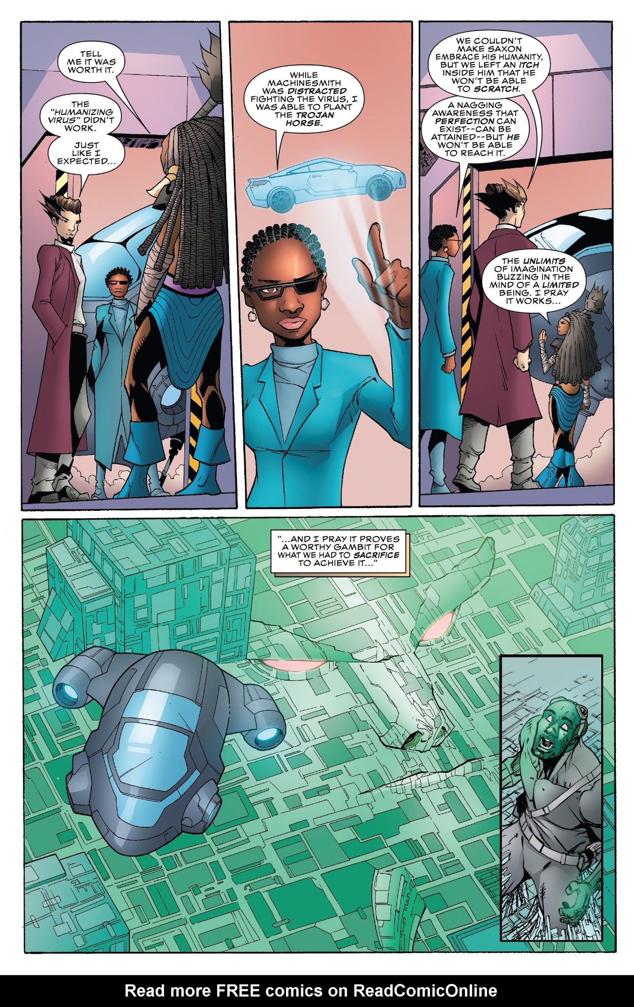 Black Panther: Soul of a Machine 5 Page 12