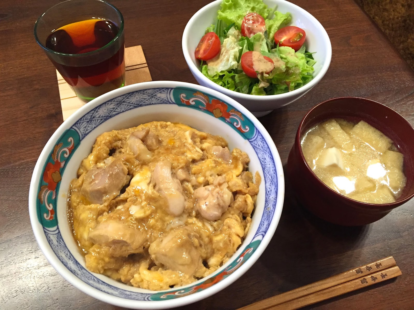 てっちゃんちのおいしい献立 親子丼