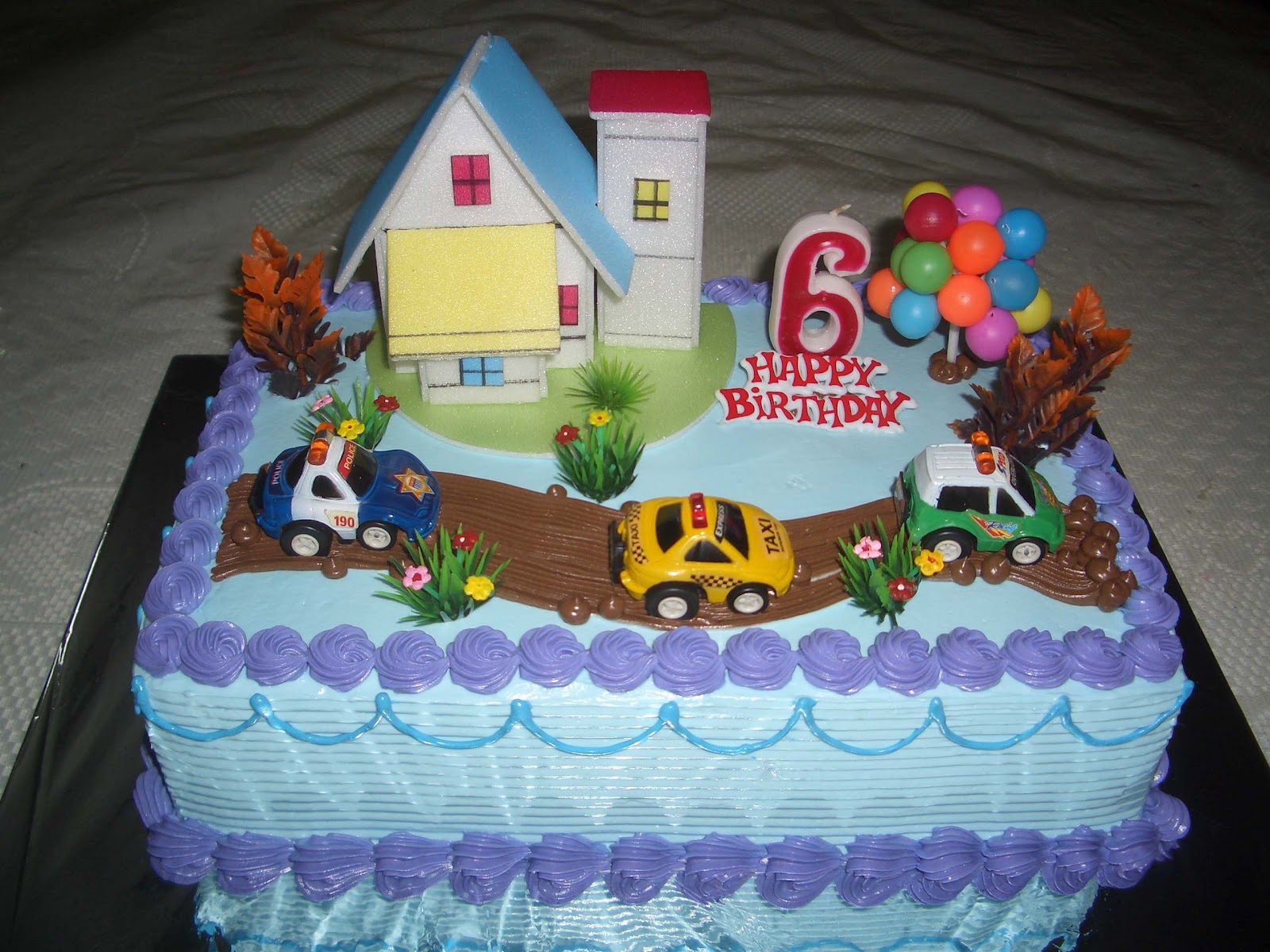 Kue Ultah Mobil Mobilan - Homecare24