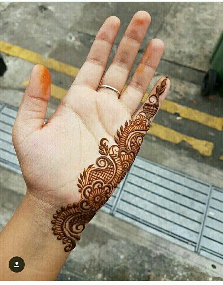 Simple and easy Arabic mehndi Designs for hands ...