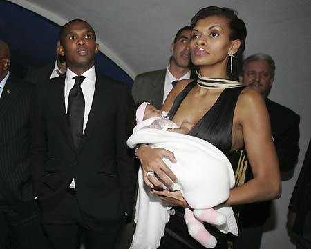 Samuel Eto'o Wife Georgette Pictures.