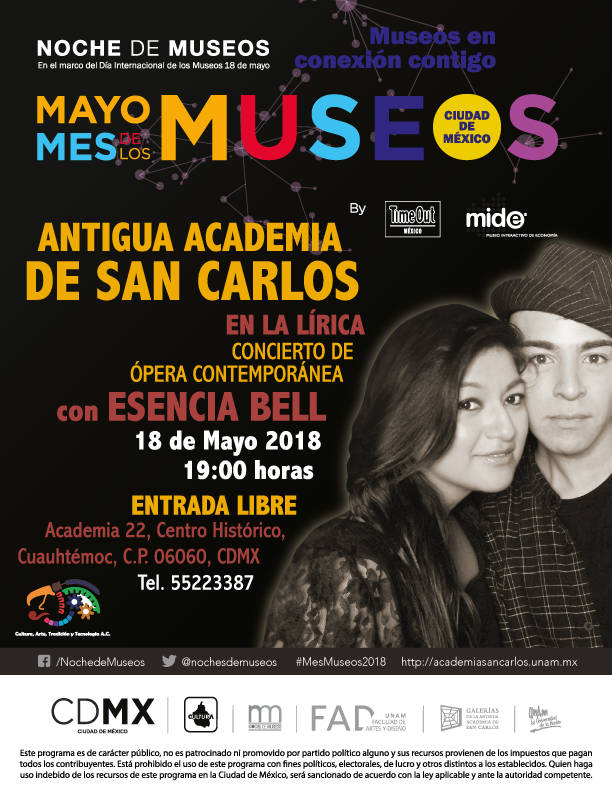Mayo Mes de los Museos en la Antigua Academia de San Carlos