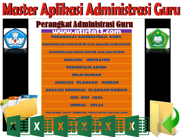 Aplikasi Otomatis Perangkat Manajemen Guru Format Excel