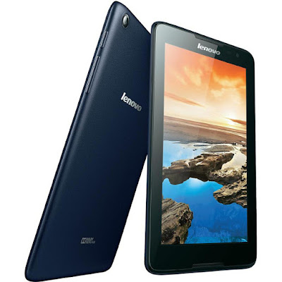 Spesifikasi Lenovo Tab A8-50 Spesifikasi Lenovo Tab A8-50 Kinerja yang ditawarkan oleh Lenovo Tab 2 A8-50 ini cukup lumayan dengan mengandalkan dukungan tenaga dari chipset MediaTek MT8735 yang mengusung prosesor ARM Cortex-A53 64-bit quad-core berkecepatan 1,3GHz dengan dipadukan oleh memori RAM sebesar 1GB dan didukung oleh pengolah grafis dari Mali-T720 MP2 untuk mendukung performanya. Lenovo Tab 2 A8-50 ini dibekali layar sentuh berukuran 8 inci dengan resolusi 1280 x 800 piksel dengan teknologi panel IPS (In-Plane Switching) kapasitif yang responsif dan menghadirkan tampilan yang jernih. Tablet Lenovo Tab 2 A8-50 telah menggunakan sistem operasi Android 5.0 Lollipop terbaru dengan balutan antarmuka Vibe UI yang menarik. Lenovo Tab 2 A8-50 dibekali dengan memori internal berkapasitas 16GB yang didukung slot microSD untuk ekspansi memori eksternal hingga maksimal 32GB. Lenovo Tab 2 A8-50 didukung konektivitas 4G LTE (Long Term Evolution), single SIM, WiFi, GPS, Bluetooth, dan 3G HSPA. Lenovo Tab 2 A8-50 disokong baterai berkapasitas 4290mAh non-removable, cukup standar untuk tablet 8 inci kelas entry-level. Kelebihan Didesain ergonomis dengan sentuhan warna cover belakang yang sedikit terlihat hingga ke sisi depan, seakan memberi list berwarna terang. Anda dapat memilih empat warna sesuai selera yaitu hitam, putih, biru dan merah. Lenovo A8-50 A5500 tidak