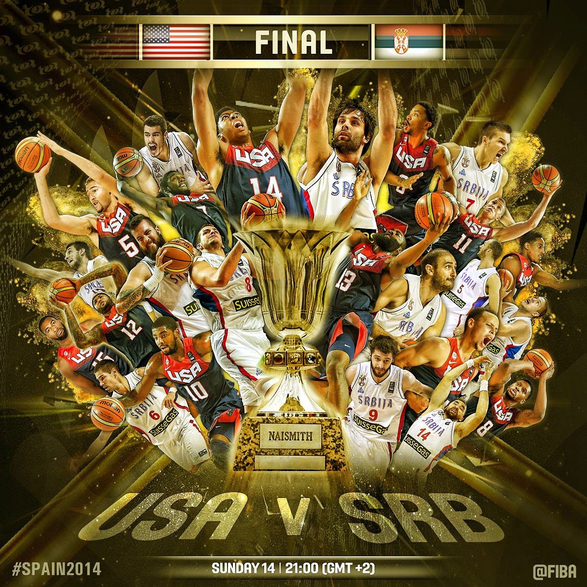 FIBA Basketball World Cup 2014 champion is Team USA! | MyKiRu IsYuSeRo
