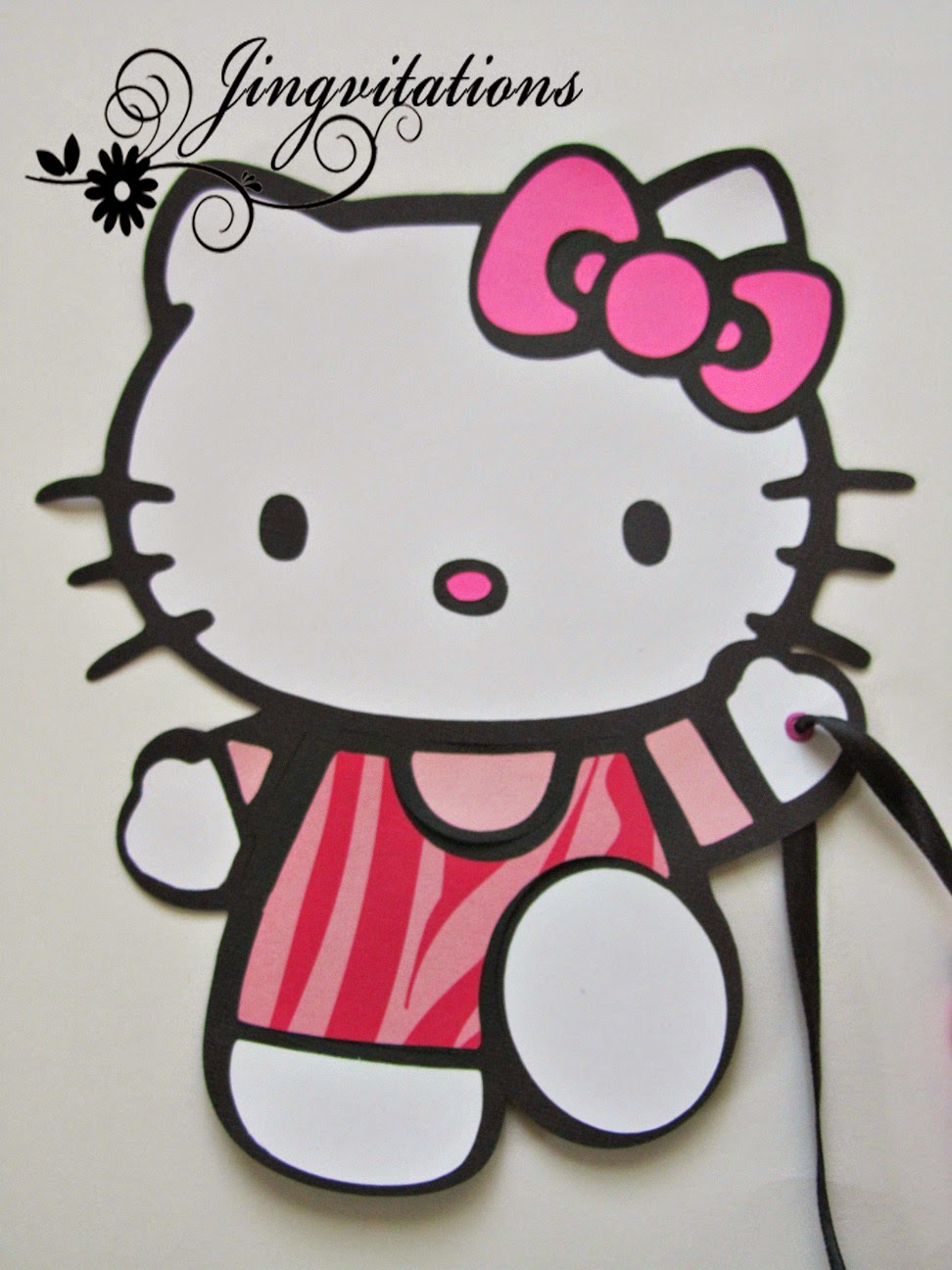 Jingvitations Hello  Kitty  Banner 