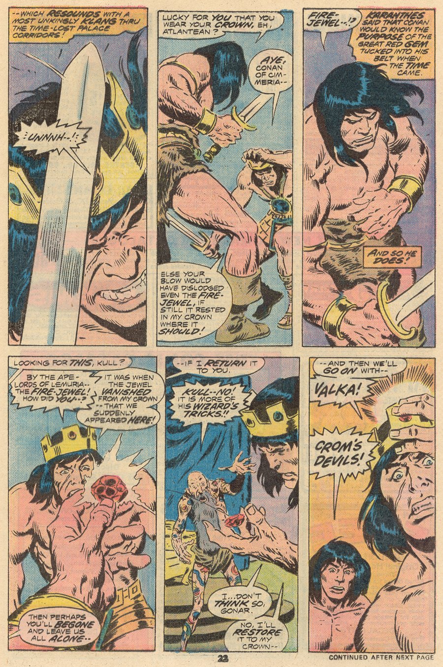 Read online Conan the Barbarian (1970) comic -  Issue #68 - 16