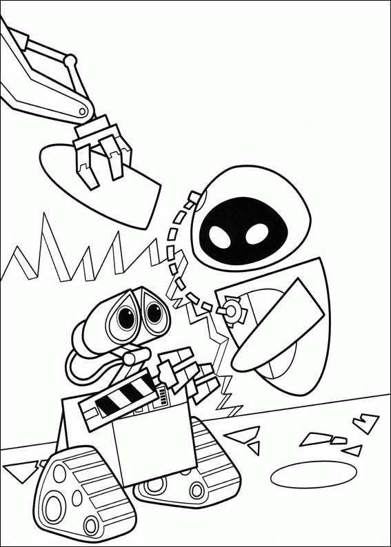 wall e coloring pages - photo #50