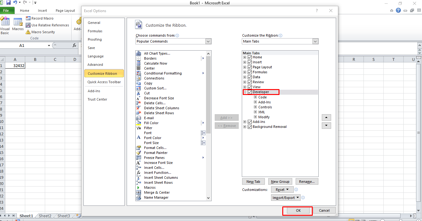 Cara Menampilkan menu developer di excel Update Informasi