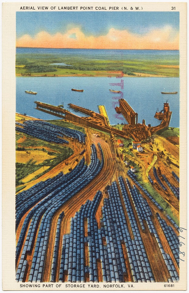 Industrial History NS/N&W Pier 6 is still operational at Lambert's