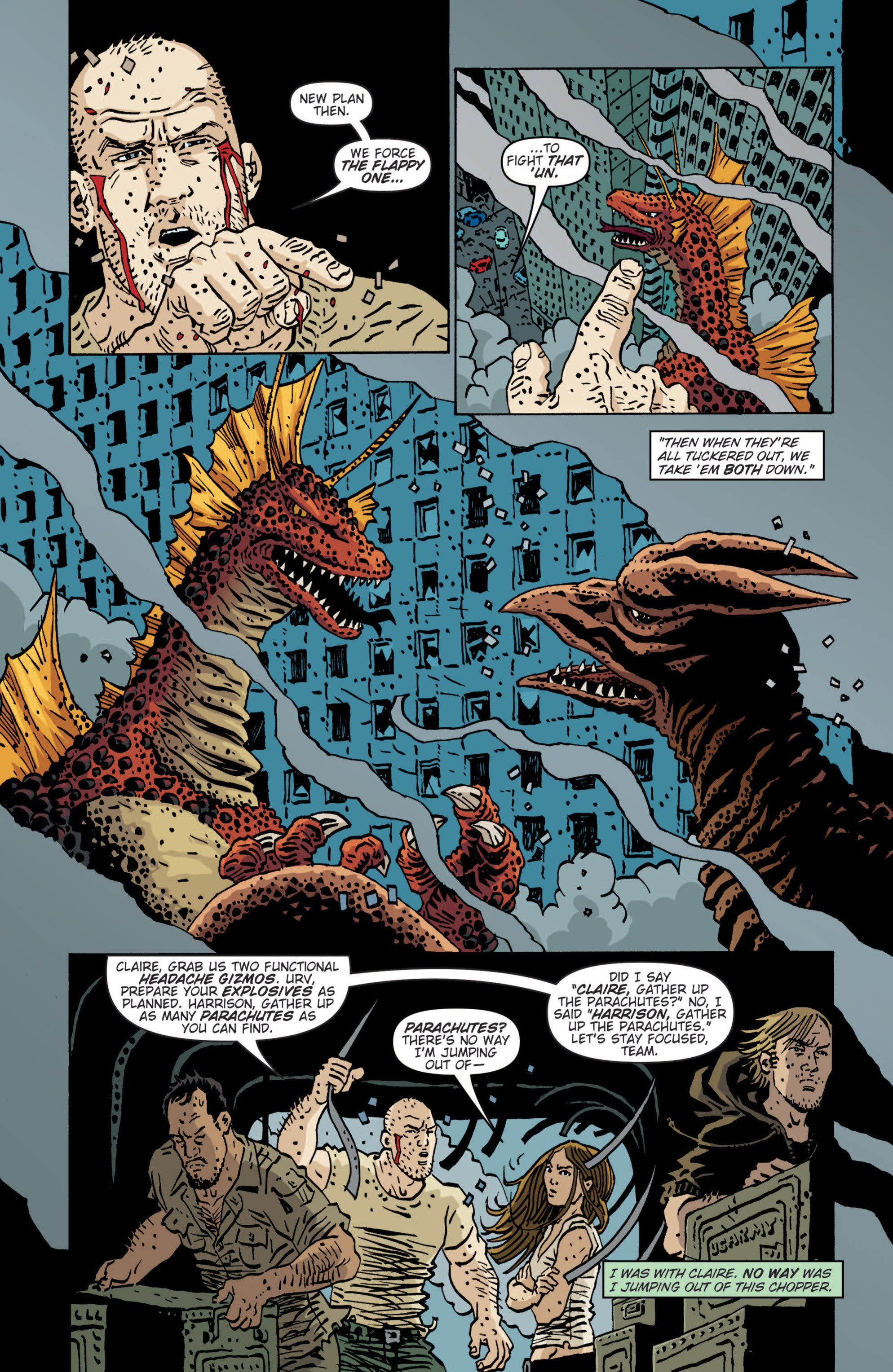 Read online Godzilla (2012) comic -  Issue #4 - 11