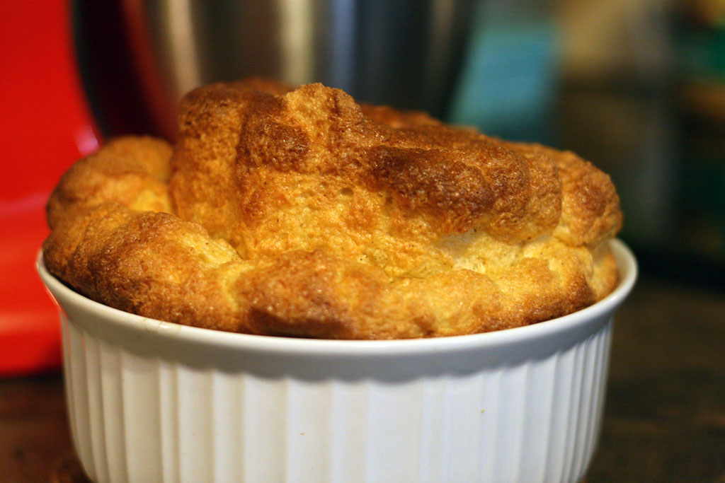 Gluten Free Cheese Soufflé