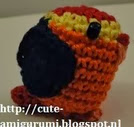 PATRON GRATIS PAJARO AMIGURUMI