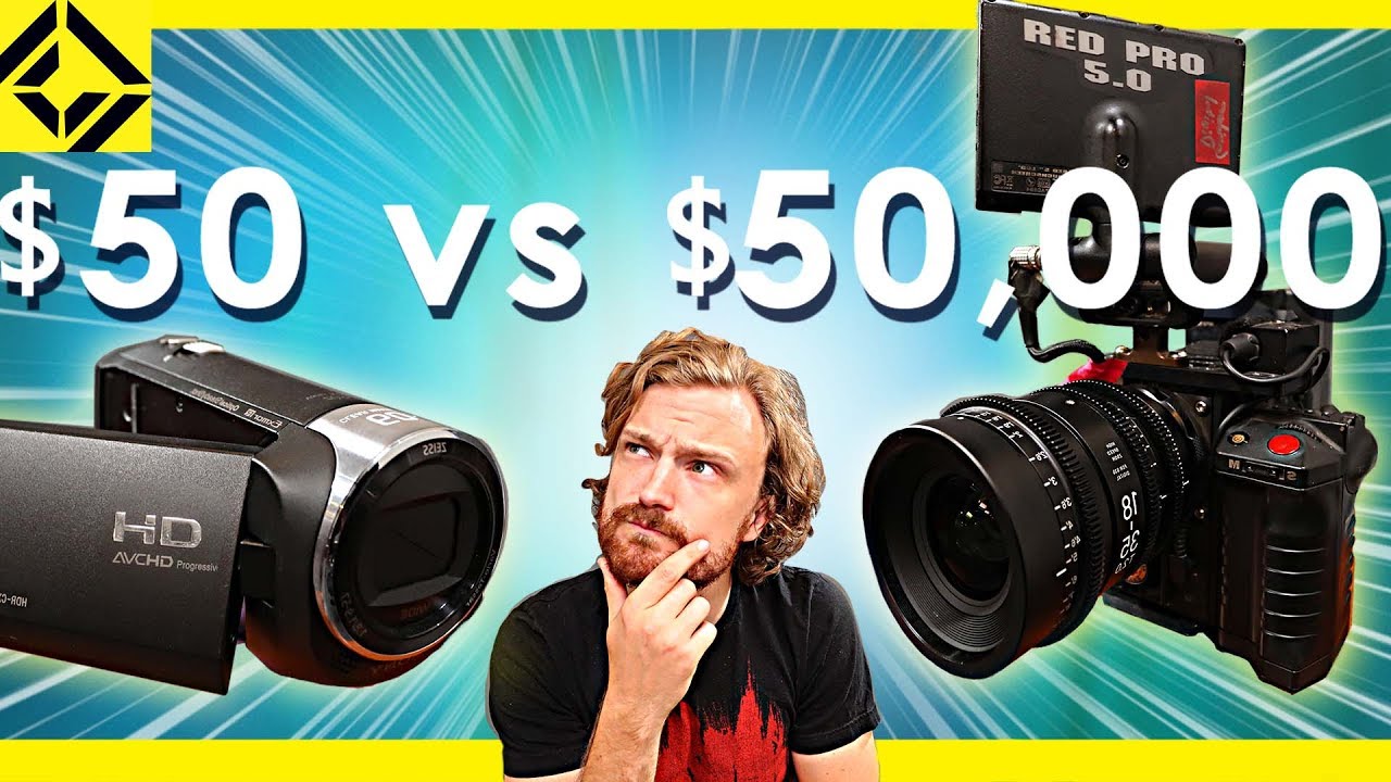 50 Camcorder Vs 50,000 Cinema Camera Photography Blog Tips ISO