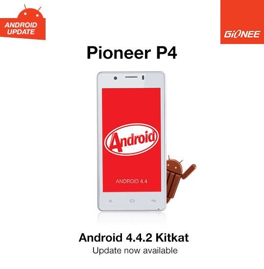 gionee p3 update to kitkat gionee p3 update to kitkat
