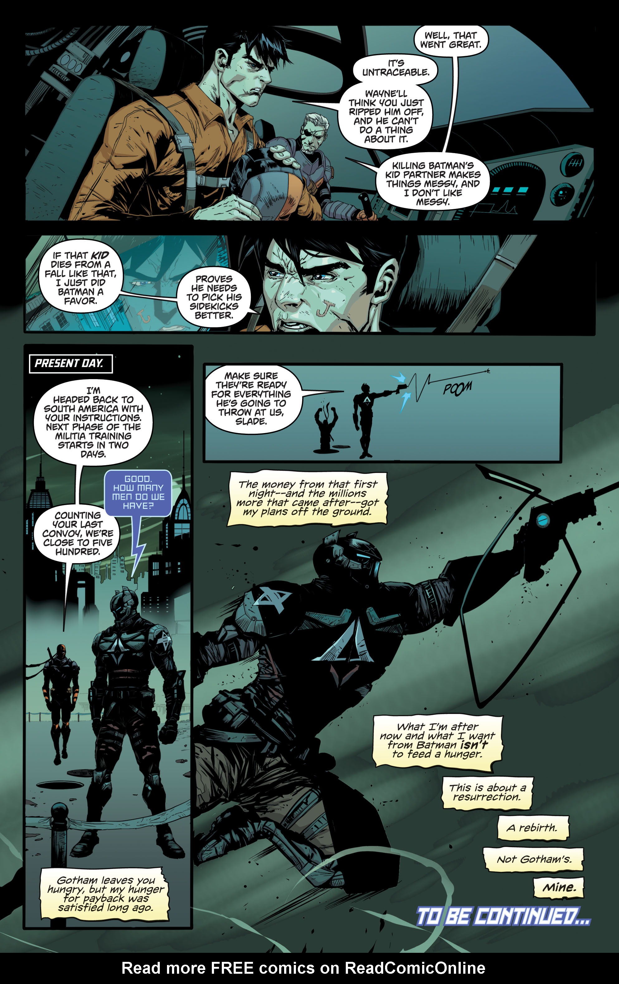 Read online Batman: Arkham Knight: Genesis comic -  Issue #5 - 22
