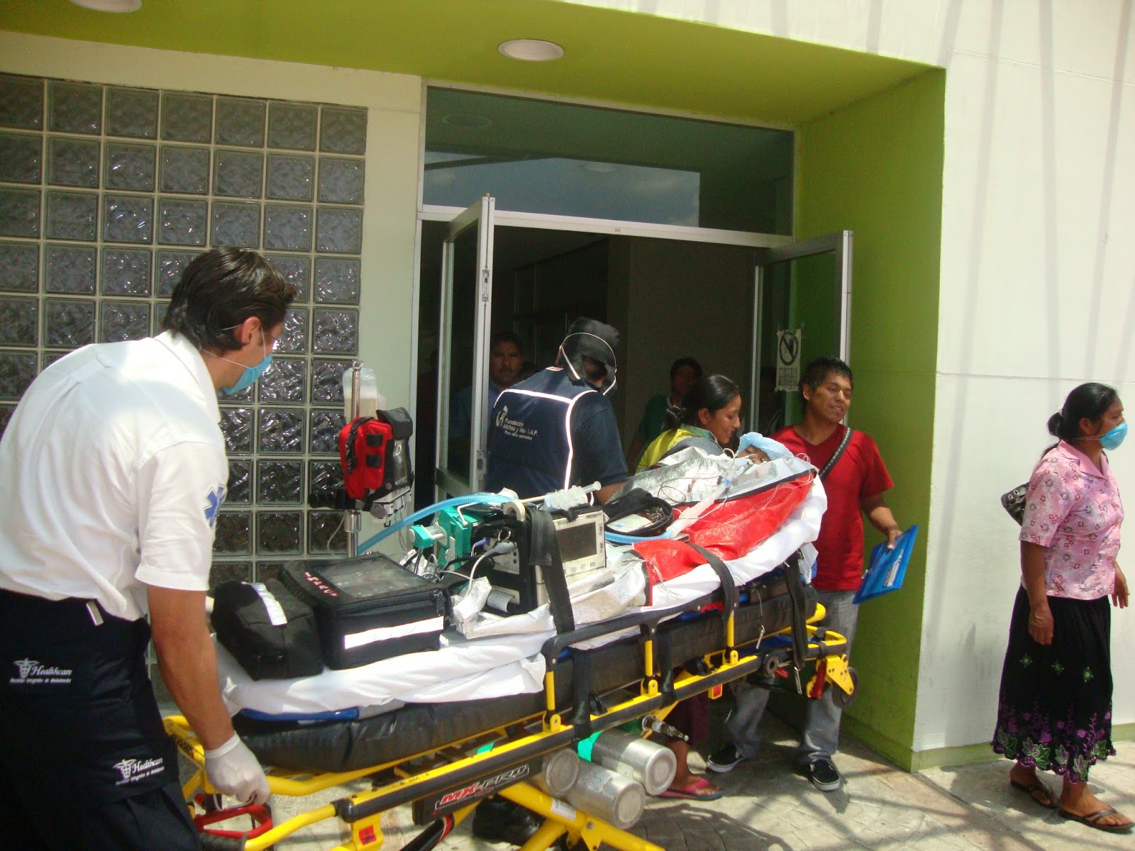 COMUNICACION CRAE Paciente con Quemaduras, Trasladado a Galveston Texas