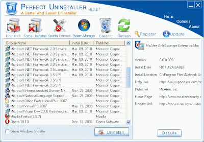 Perfect Uninstaller 6.3.3.9