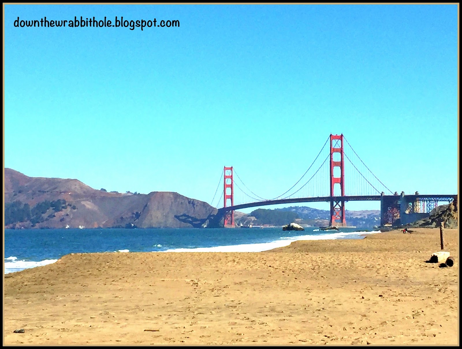 San Francisco Baker Beach with Golden Gate Bridge in background Photo 2 ...
