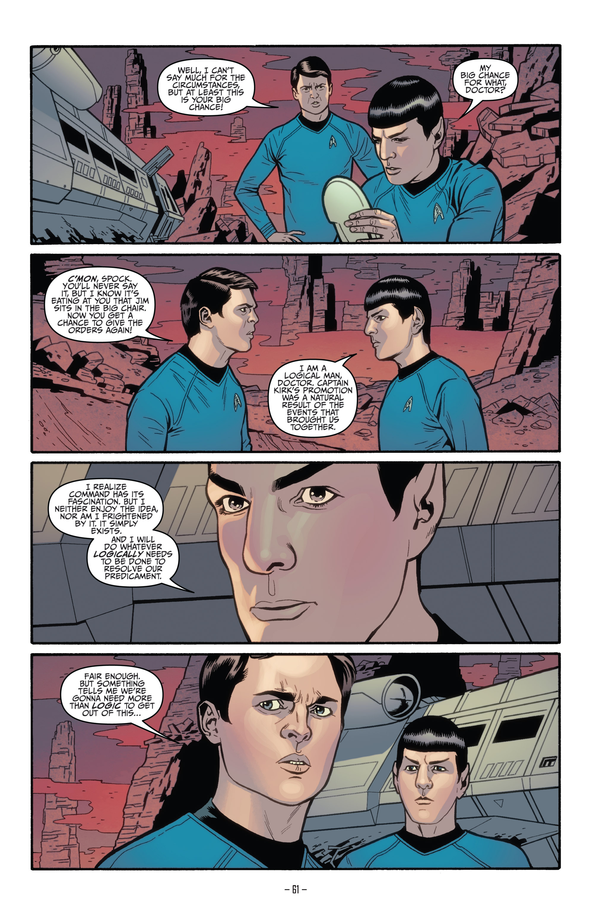 Read online Star Trek (2011) comic -  Issue # _TPB 1 - 61