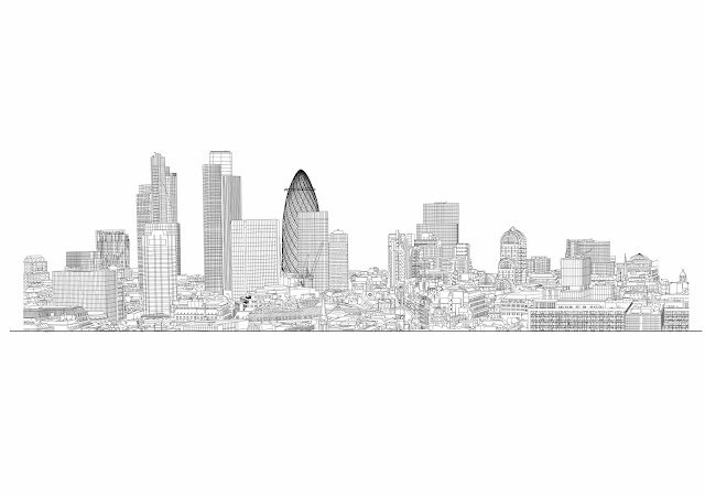 1112240988: Work based on London Skyline