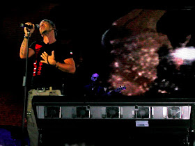 Eros Ramazzotti on stage in Alicante, Spain