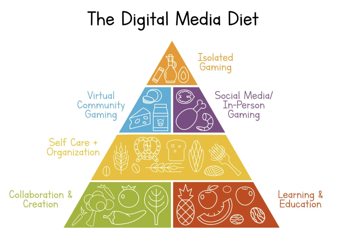The Next Tech Thing The Digital Media Diet Differing Types of