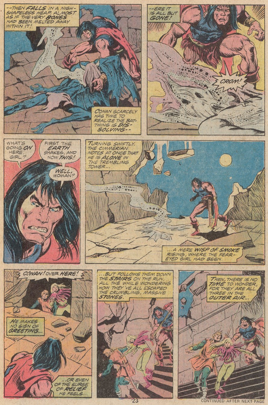 Read online Conan the Barbarian (1970) comic -  Issue #56 - 17