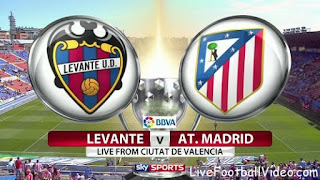 Situs Bandar bola - Prediksi Levante vs Atletico Madrid 26 November 2017