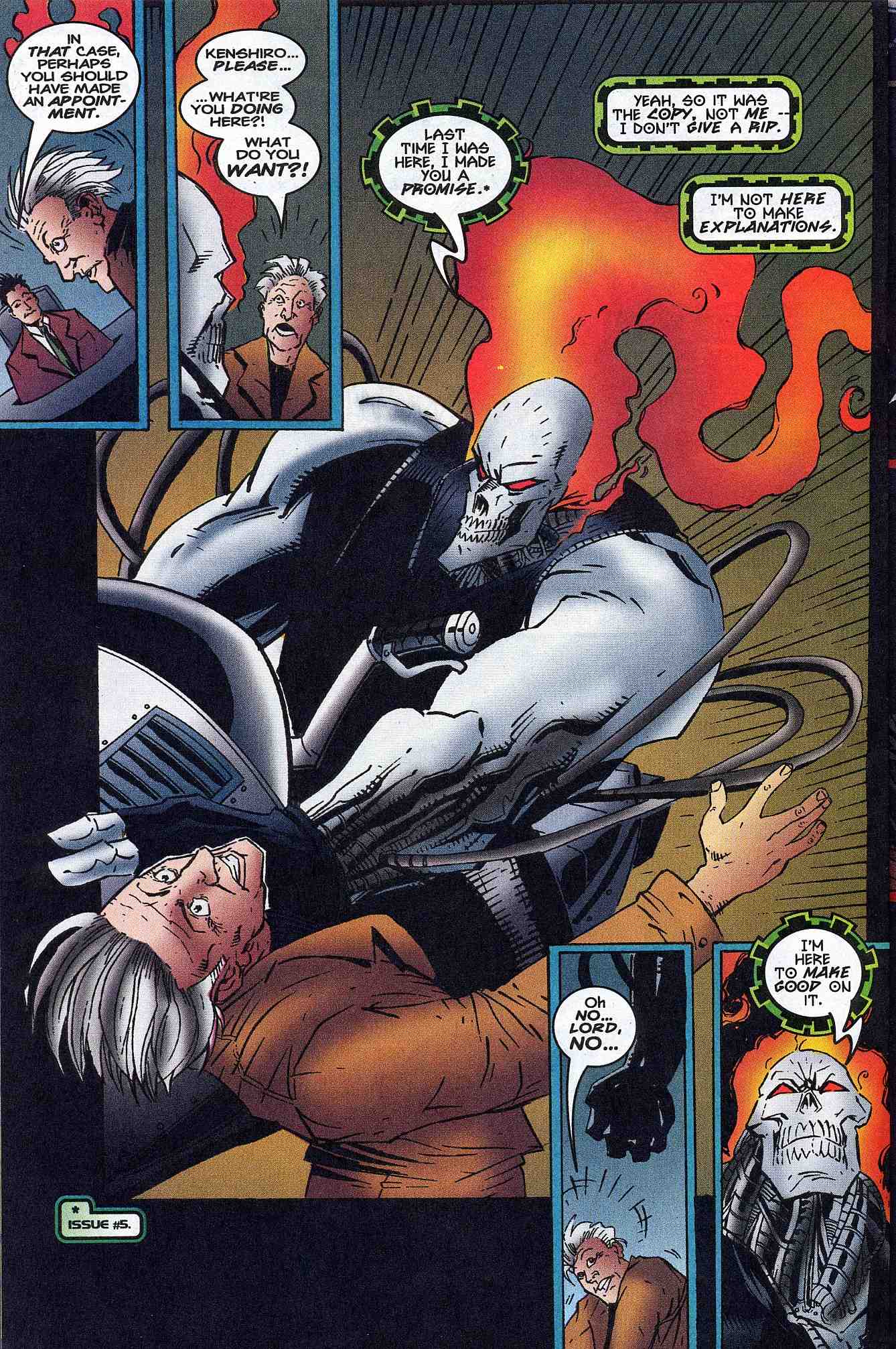 Read online Ghost Rider 2099 comic -  Issue #25 - 25