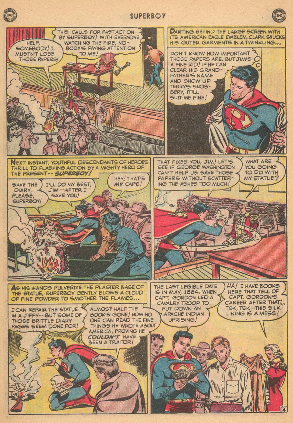 Read online Superboy (1949) comic -  Issue #12 - 5