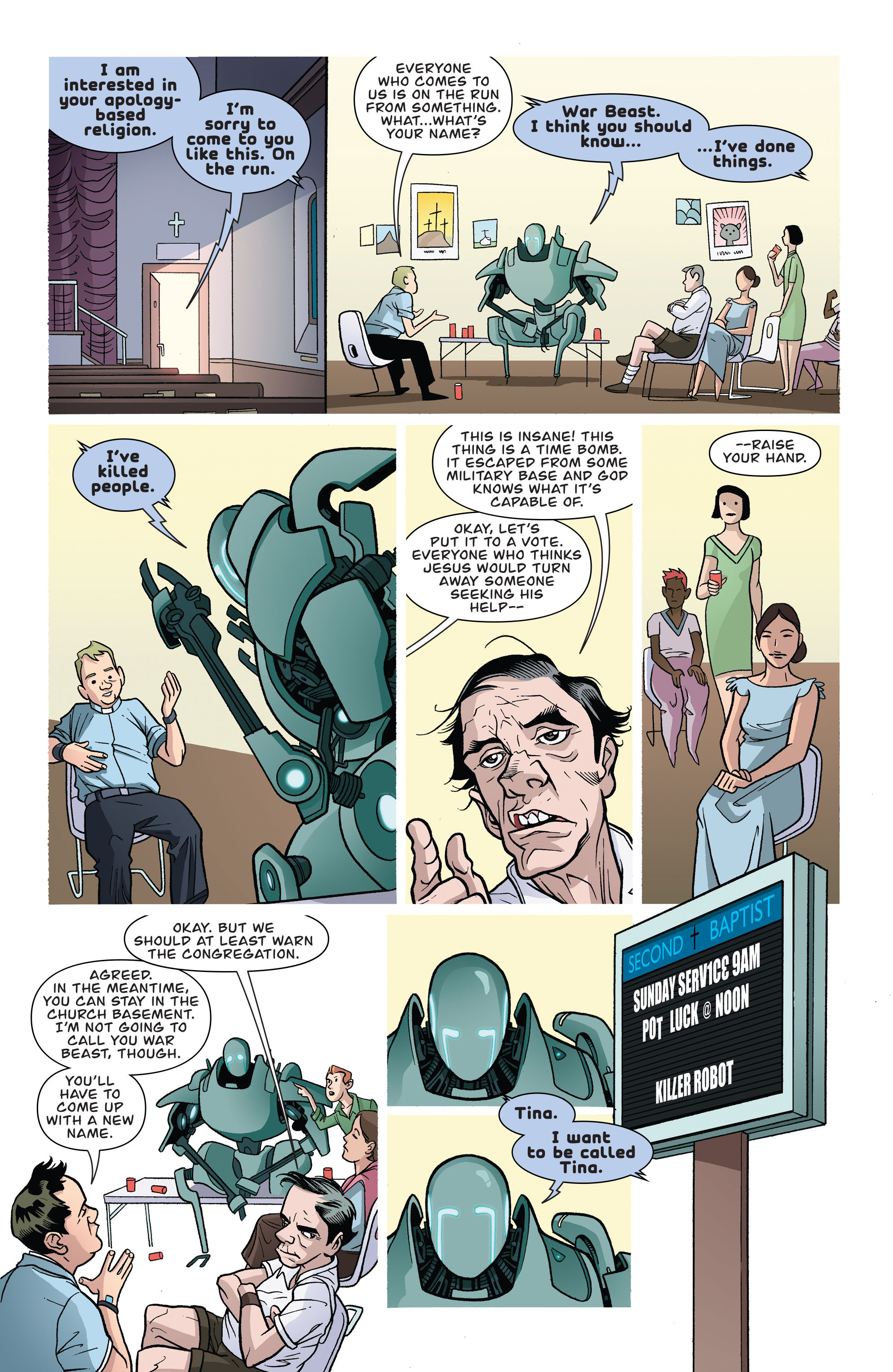 Read online Prez (2015) comic -  Issue #5 - 13