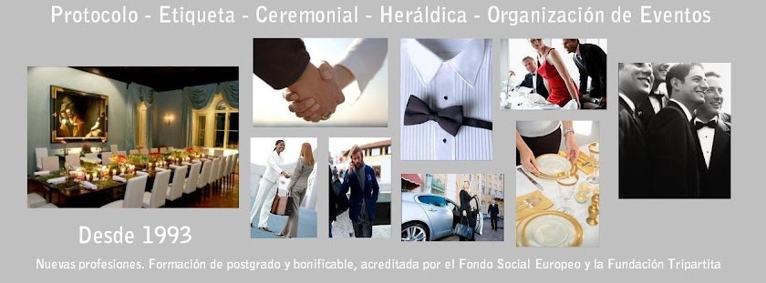 Protocolo - Etiqueta - wedding planner-Organización de eventos