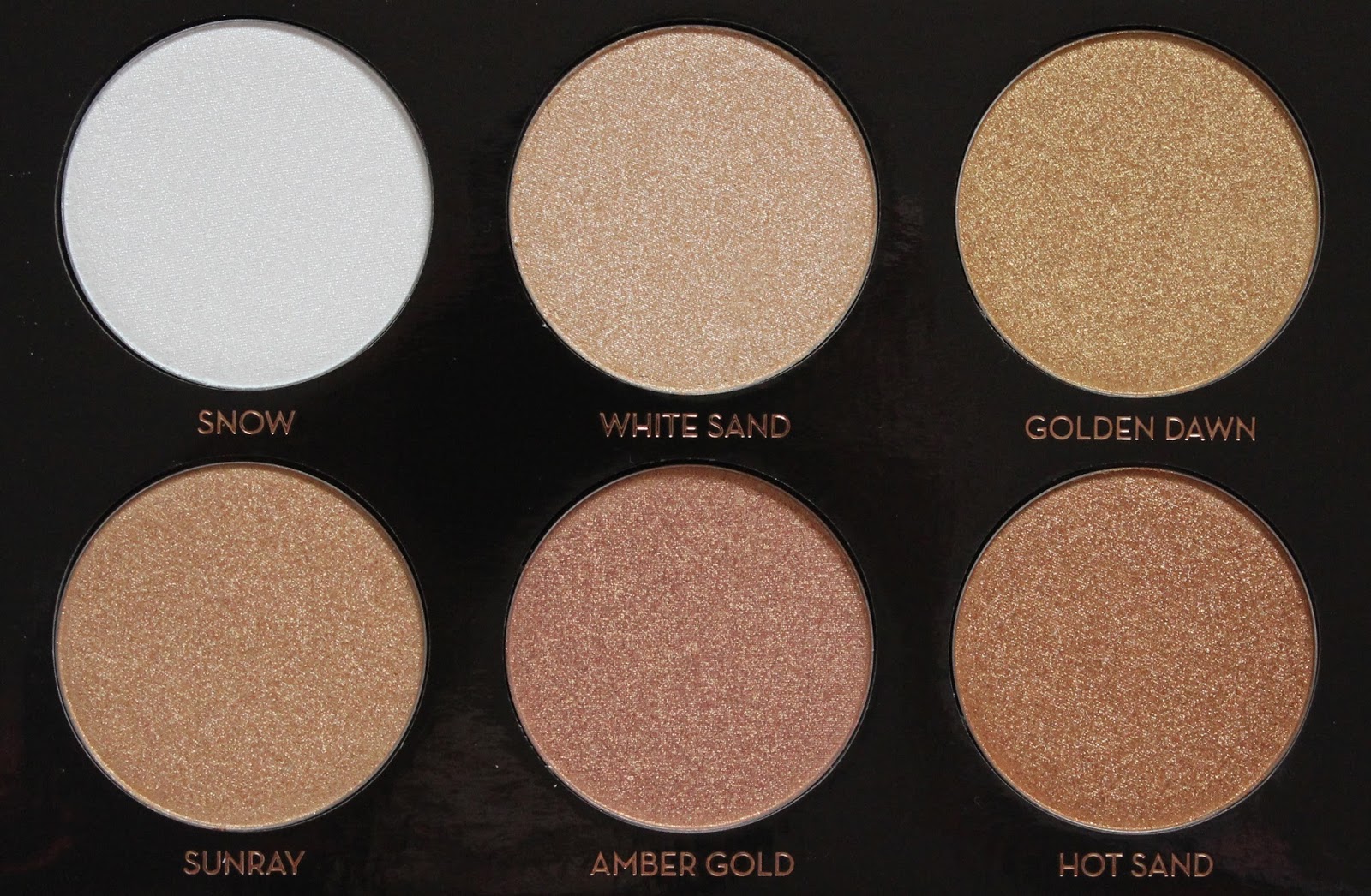 Anastasia Beverly Hills Ultimate Glow Kit ADDICT BEAUTY Swatches | BRITISH & Review 