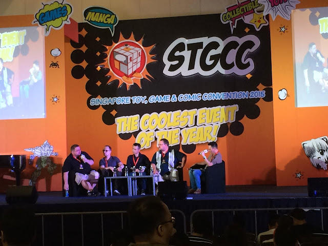 Singapore Toy, Game & Comic Convention STGCC 2015 adam hughes cb cebulski