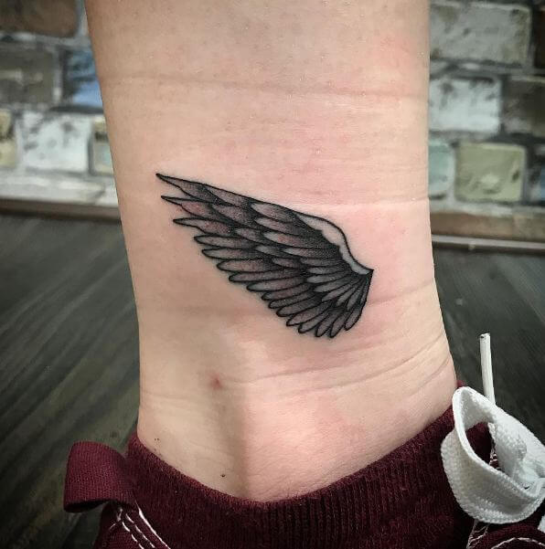 50 Angel Wing Tattoos Designs & Ideas (2018