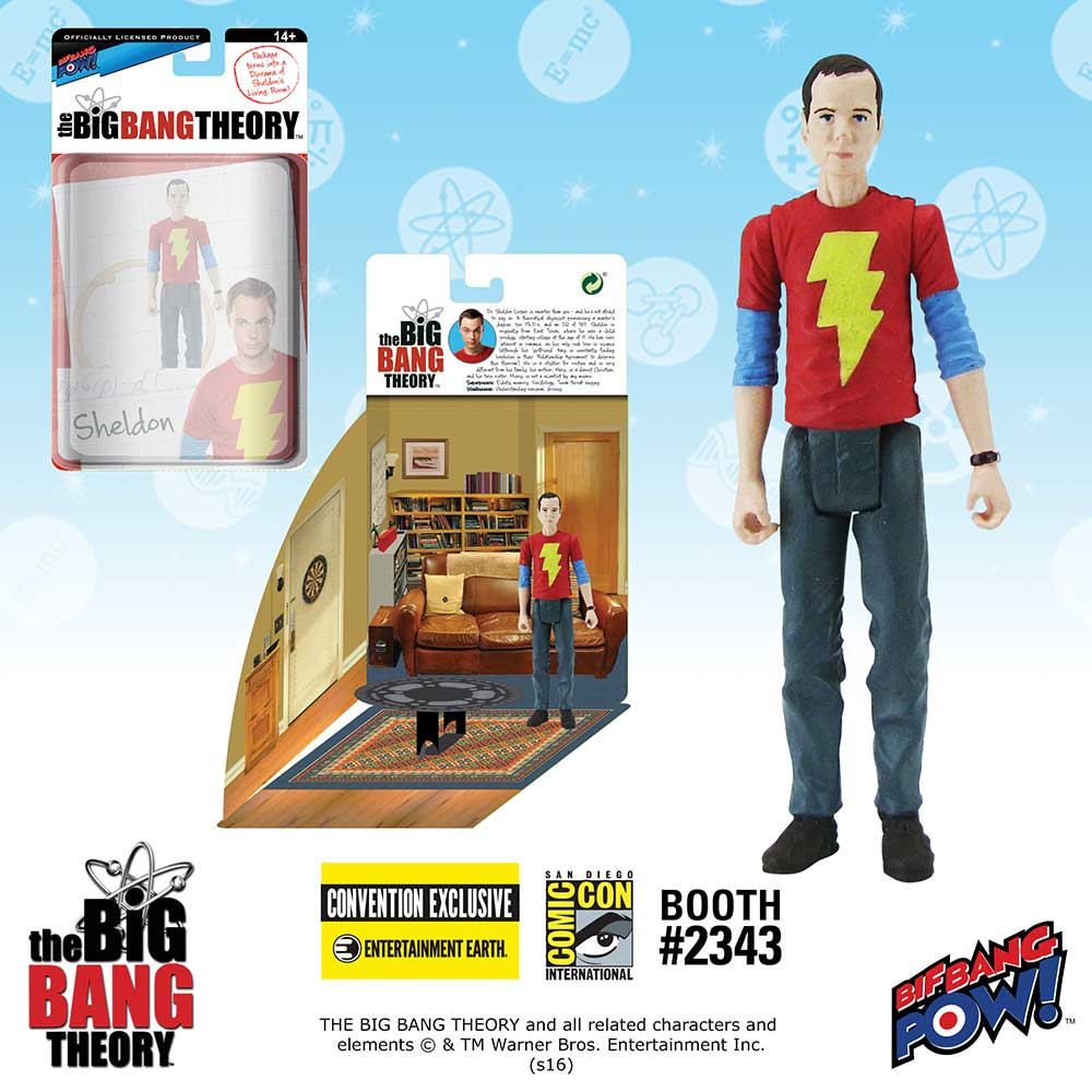 Sneak Peek Three New Sheldon Action Figures Convention Exclusives!