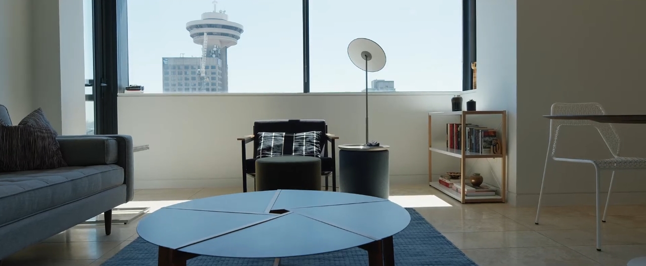 Interior Design Tour vs. Jameson House - Modern Condo For Sale - 2202 838 W Hastings Street