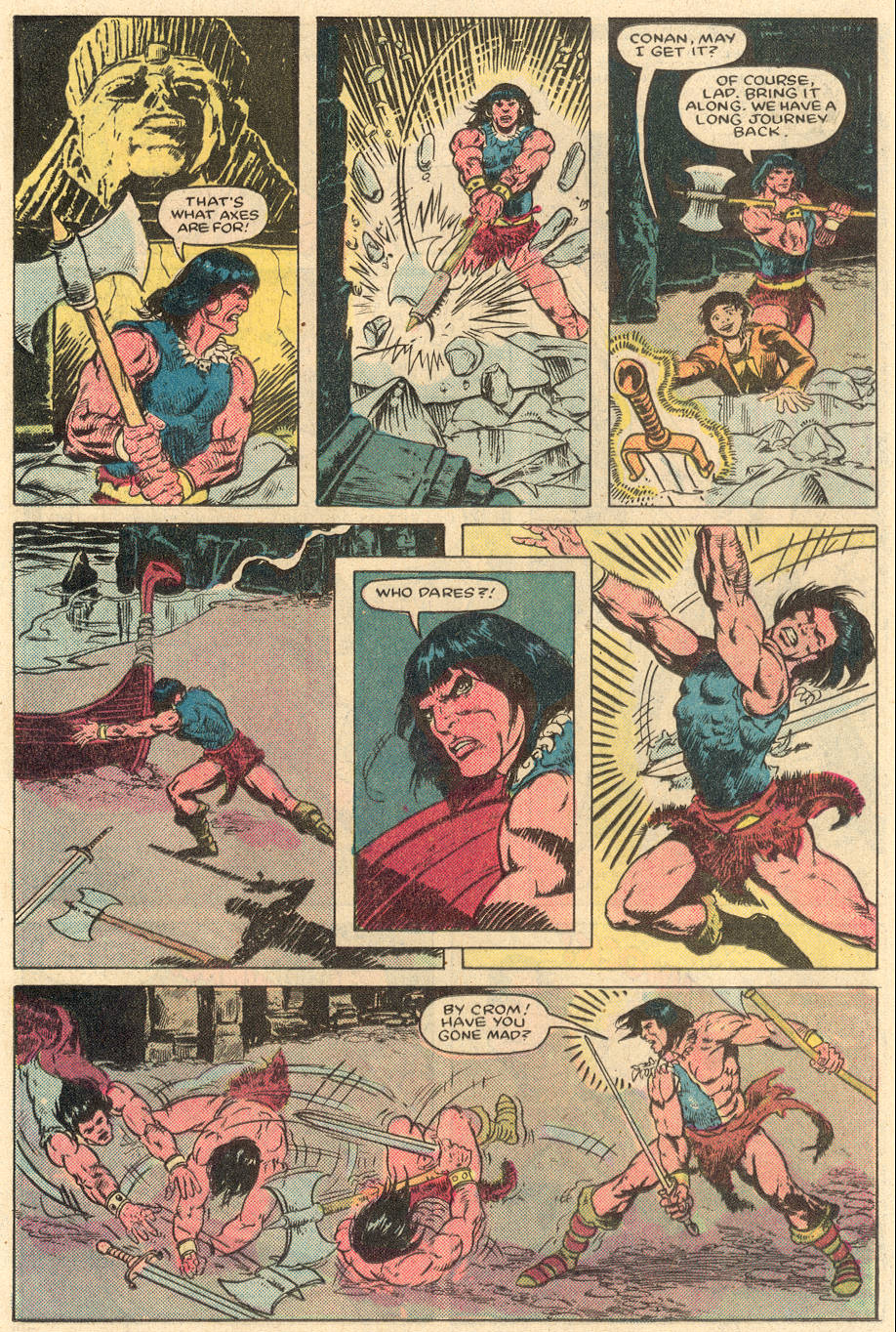 Read online Conan the Barbarian (1970) comic -  Issue #164 - 16