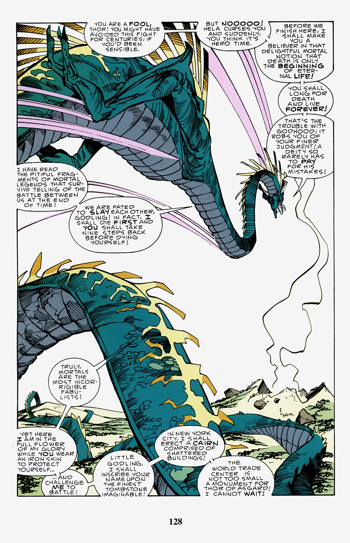 Read online Thor Visionaries: Walter Simonson comic -  Issue # TPB 5 - 128