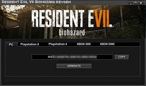 Resident Evil Biohazard Licence Keys Resident Evil Biohazard Licence Keys