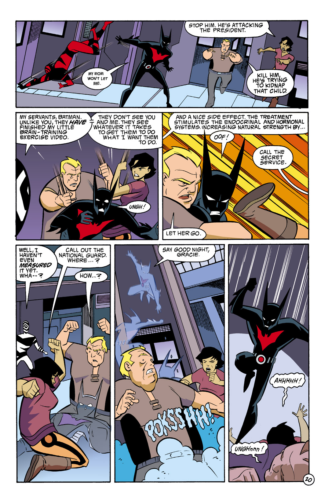 Read online Batman Beyond [II] comic -  Issue #1 - 21