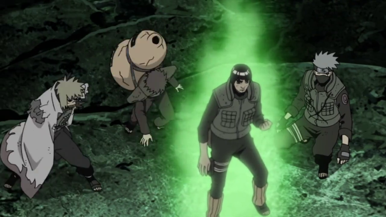 Naruto Shippuden Episode 418 The Blue Beast vs. Six Paths Madara
