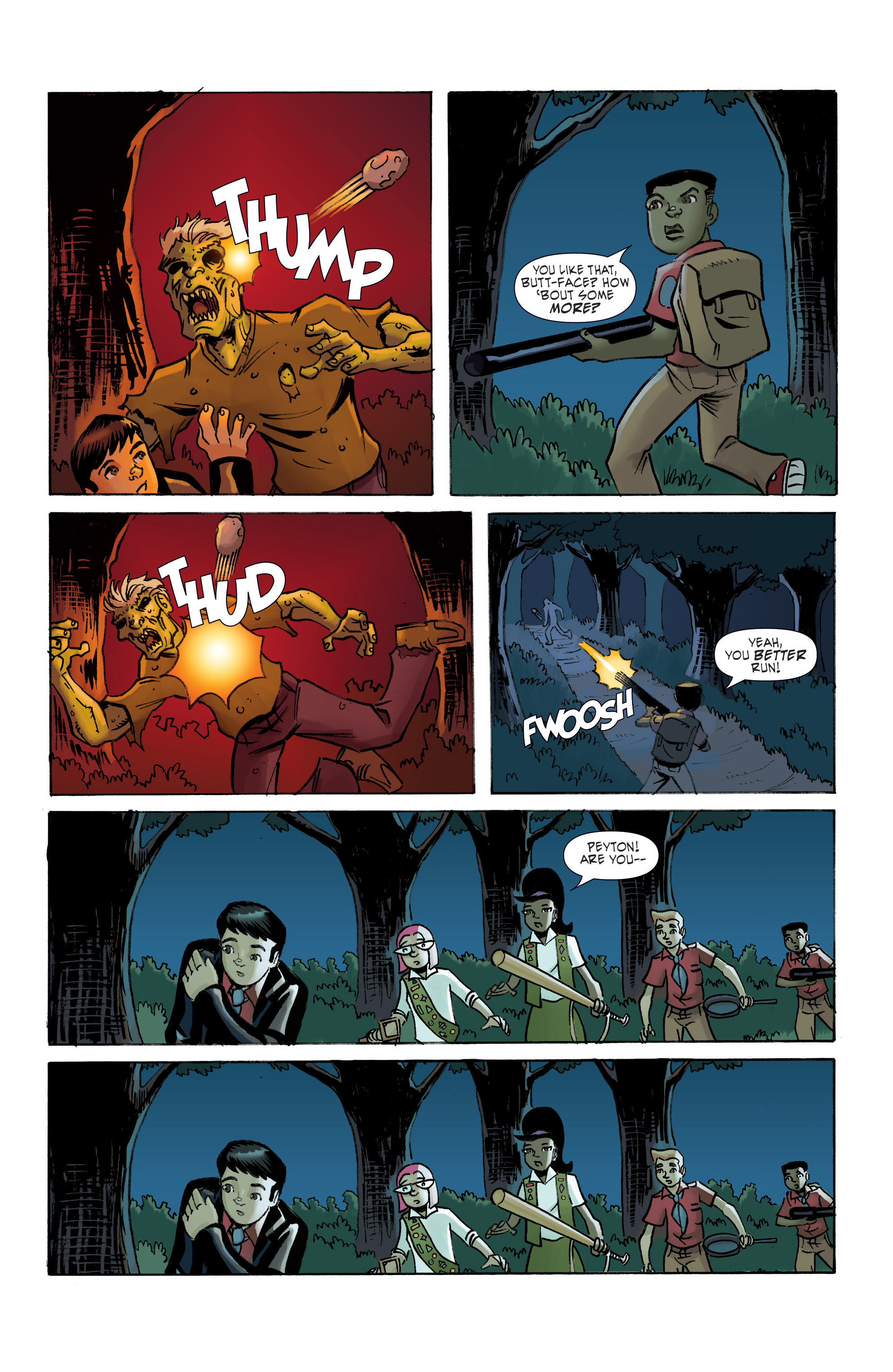 Read online Ghoul Scouts: Night of the Unliving Undead comic -  Issue #3 - 17