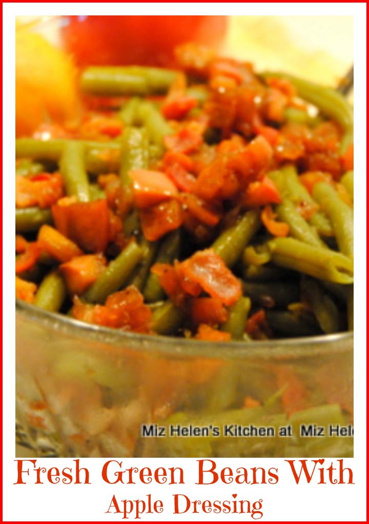 Fresh Green Beans With Apple Dressing