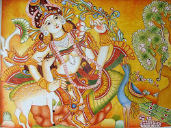 kerala mural painting paintings designs tutorial