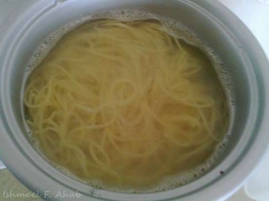 Boiling some pasta